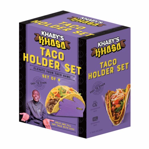 Khaby's Khasa™ Taco Holder Set Perspective: left