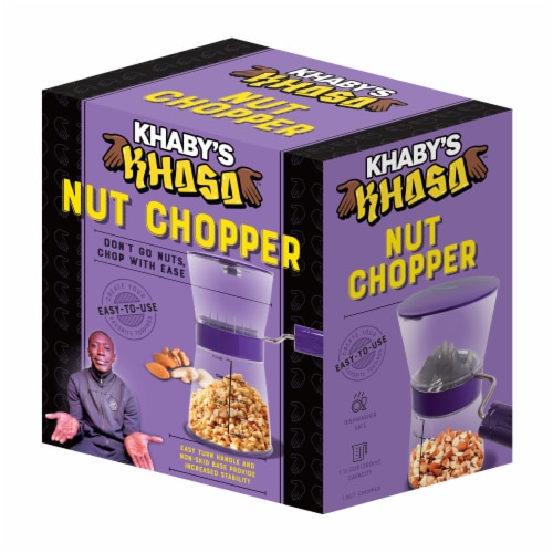 Khaby's Khasa™ Nut Chopper Perspective: left