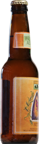 Bell's Brewery Pale Ale Bottle Perspective: left