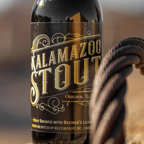Bell's Kalamazoo Stout Craft Beer Perspective: left