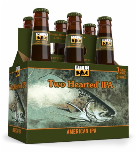 Bell's Two Hearted IPA Craft Beer Perspective: left