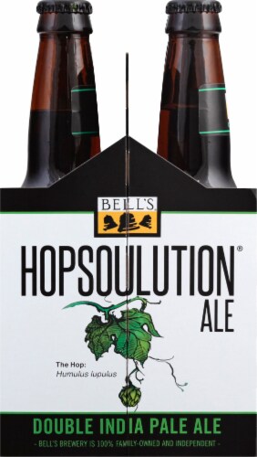 Bell's Brewery Hopsolution Ale Double IPA Perspective: left