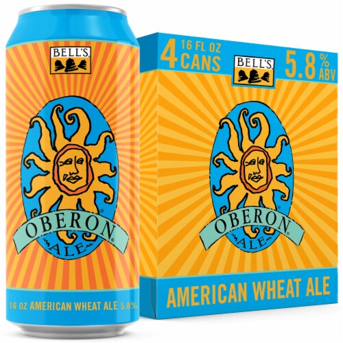 Bell's Oberon Wheat Ale Craft Beer Perspective: left