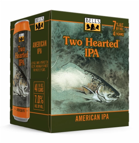 Bell's Two Hearted IPA Craft Beer Perspective: left