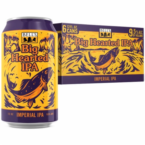 Bell's® Big Hearted IPA Craft Beer Perspective: left