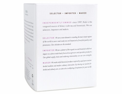 Rishi Tea & Botanicals Organic Valerian Dream Tea Perspective: left