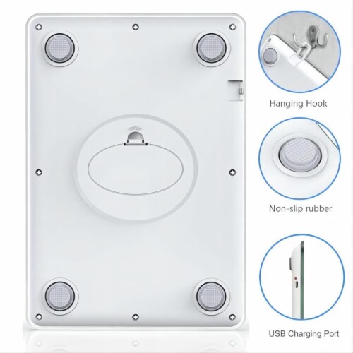 Sugift USB Rechargeable Food Scale, 22lb Digital Kitchen Scale Perspective: left