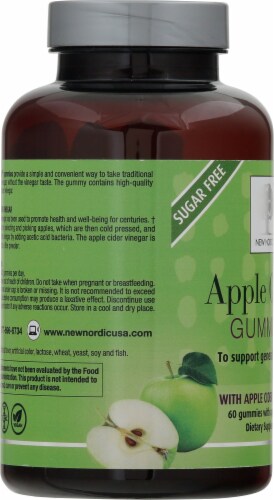New Nordic® Apple Cider™ Dietary Supplement Gummies Perspective: left