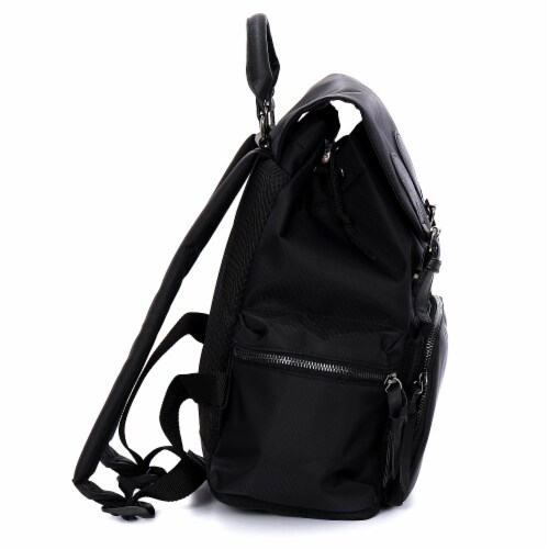 Everest Handbag Backpack - Black Perspective: left