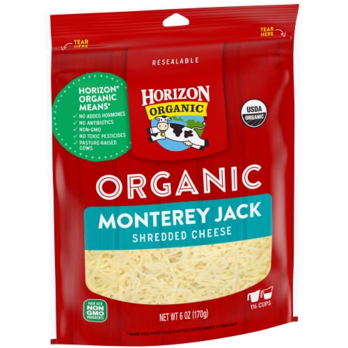 Horizon Organic® Montery Jack Shredded Cheese Perspective: left