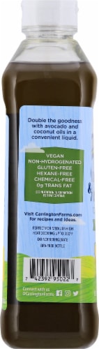 Carrington Farms  Coconut & Avocado Cooking Oil Blend Perspective: left