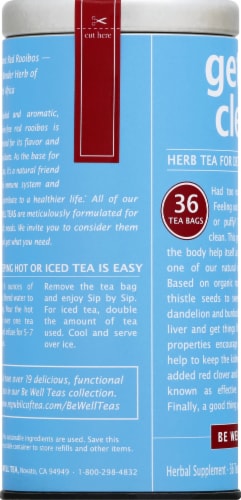 The Republic of Tea® Be Well® Tea Bags Perspective: left