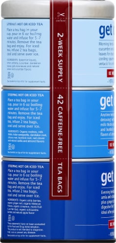 The Republic of Tea Get Clean Tea Bags Perspective: left