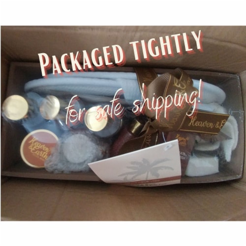 Coconut & Mint Bath Gift Set for Him & Her! Luxury Tropical Spa Gift