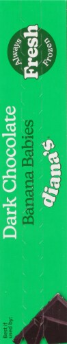 Diana's® Dark Chocolate Banana Frozen Banana Babies Perspective: left