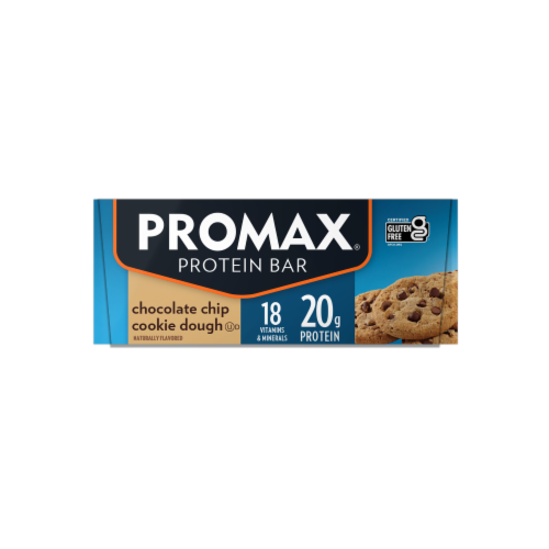 Promax® Chocolate Chip Cookie Dough High Protein Bars Perspective: left