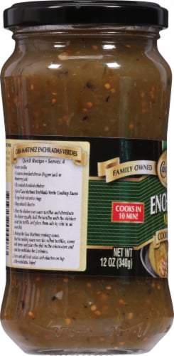 Casa Martinez® Verde Enchilada Sauce Perspective: left