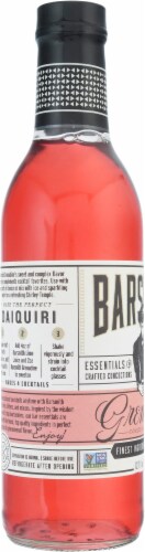 Barsmith Grenadine Cocktail Syrup Perspective: left