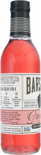 Barsmith Grenadine Cocktail Syrup Perspective: left