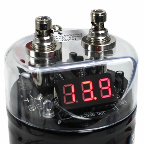Boss Audio CPBK2 Digital Car Power Capacitor & Soundstorm AKS8 Amp