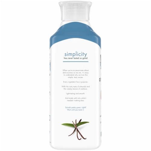 SO Delicious Dairy Free Organic Vanilla Almondmilk Perspective: left