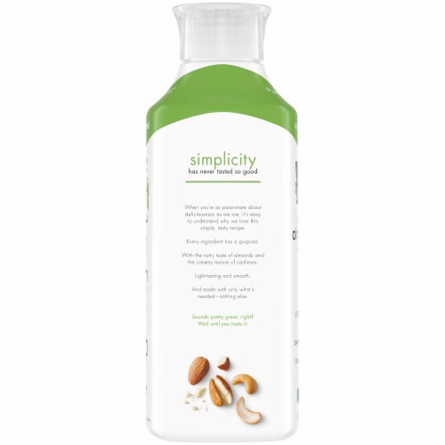SO Delicious Dairy Free Organic Unsweetened Almondmilk Perspective: left