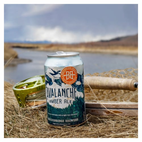 Breckenridge Brewery Avalanche Amber Ale Perspective: left