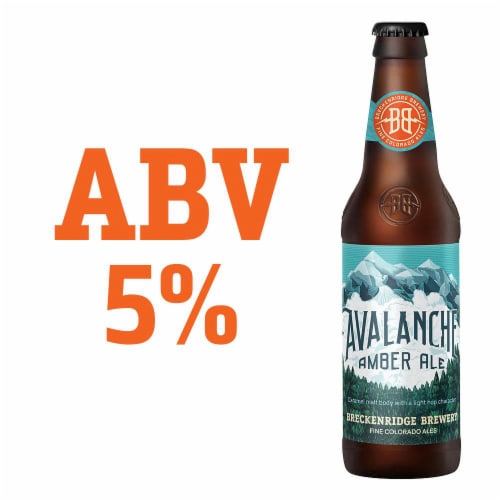 Breckenridge Brewery Avalanche Amber Ale Perspective: left