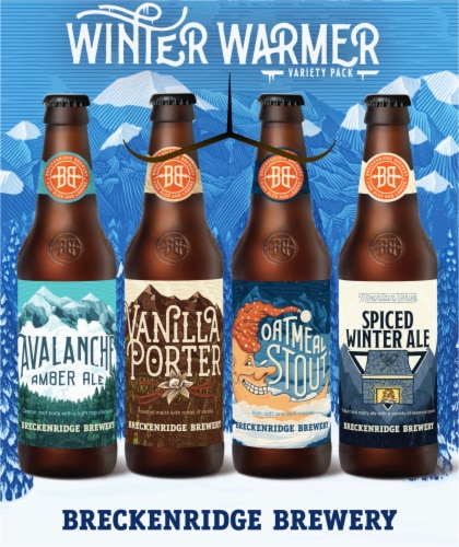 Breckenridge Brewery Winter Warmer Variety Pack Perspective: left