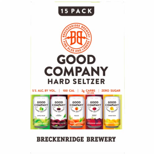 Breckenridge Brewery Good Company Hard Seltzer Variety Pack Perspective: left