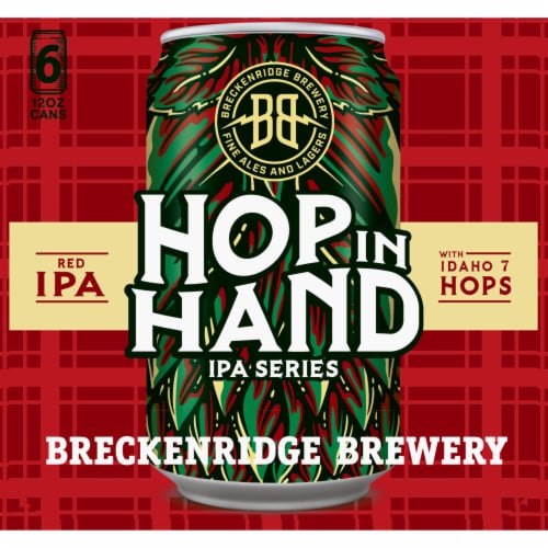 Breckenridge Brewery Hop In Hand IPA Beer Perspective: left