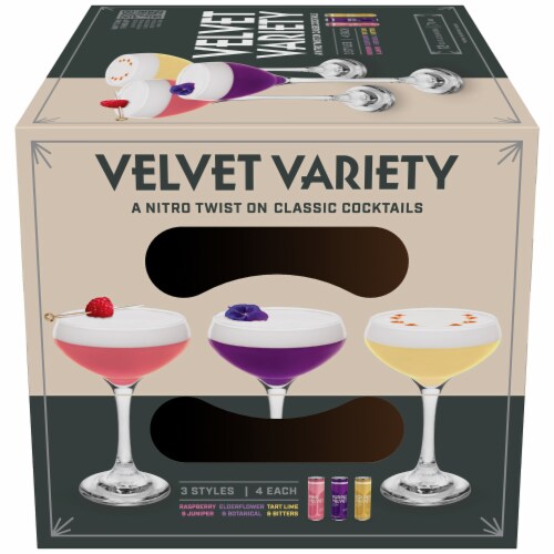 Breckenridge Velvet Variety Cocktails Perspective: left