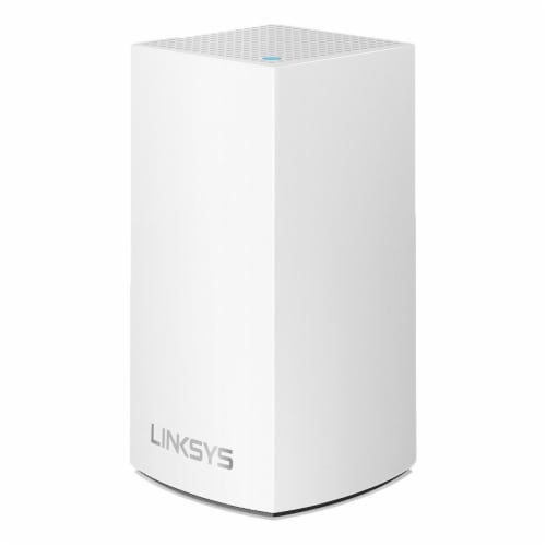 Linksys Velop Intelligent Mesh Wi-Fi System - White Perspective: left