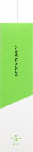Belkin Dual USB-A Wall Charger for iPhone/iPad - White Perspective: left