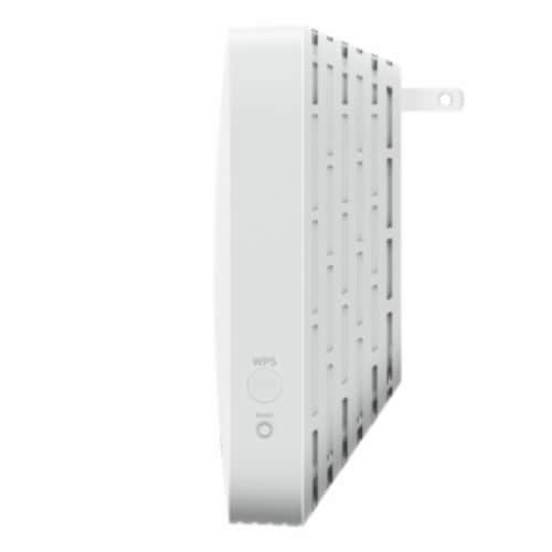 Linksys Wifi Dual Band Range Extender - White Perspective: left