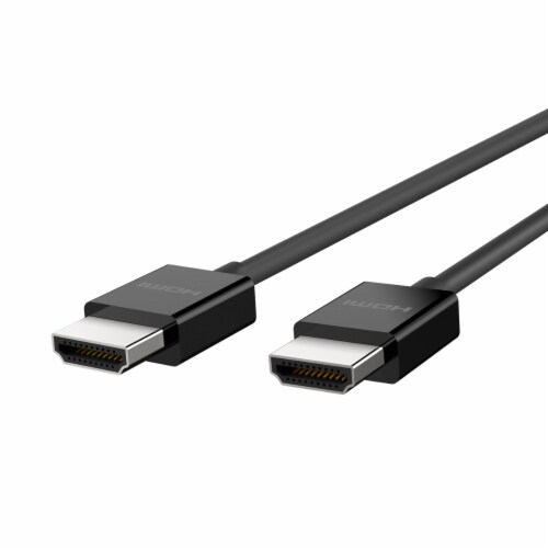 Belkin 4K Ultra High Speed HDMI 2.1 M/M 2M Cable - Black Perspective: left