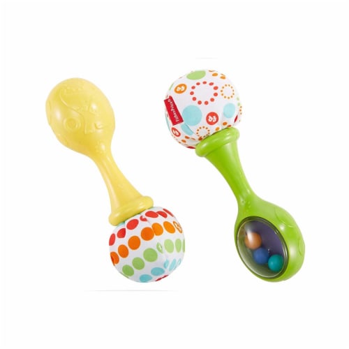 Fisher-Price® Rattle 'N Rock Maracas Musical Toy Perspective: left