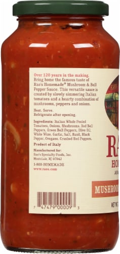 Rao's Homemade® Garden Vegetable Sauce Perspective: left