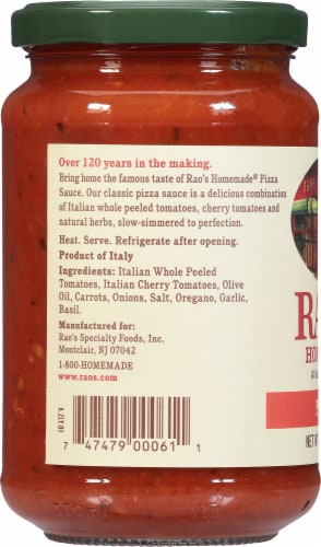 Rao's® Pizza Sauce Perspective: left