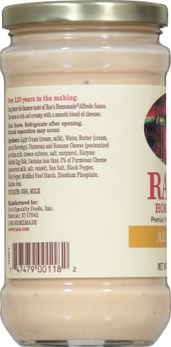 Rao's Homemade Alfredo Sauce Perspective: left