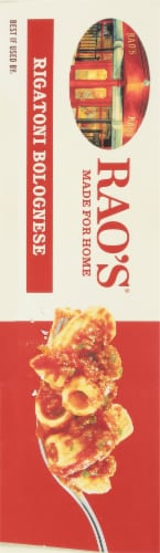Rao's® Made For Home Rigatoni Bolognese Frozen Meal Perspective: left