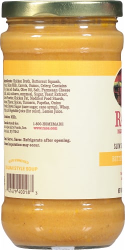 Rao's Made For Home Slow Simmered Butternut Squash Soup Perspective: left