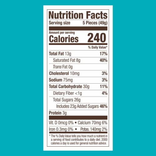 Ghirardelli Easter Milk Chocolate Caramel Bunnies Perspective: left