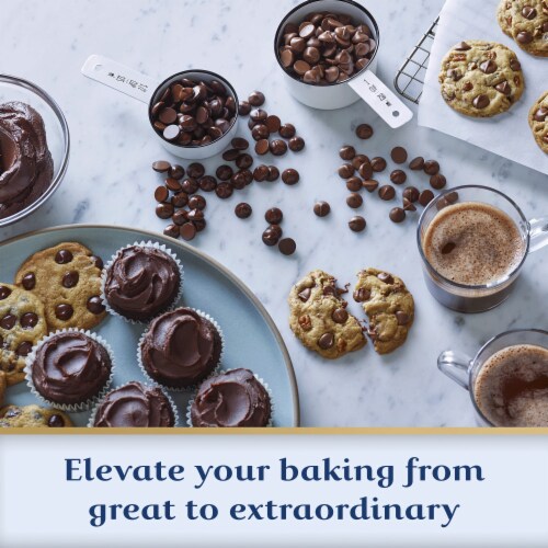 Ghiradelli® 100% Dutch-Process Unsweetened Cocoa Powder Perspective: left