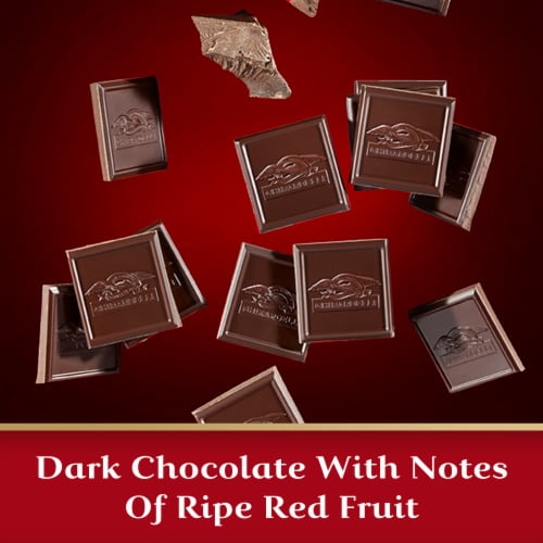 Ghirardelli® Intense Dark 60% Cacao Chocolate Squares Perspective: left