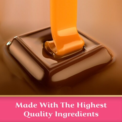 Ghirardelli® Classroom Apple Caramel Chocolate Squares Collection Gift Valentine Candy Perspective: left