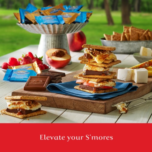Ghirardelli® Premium Chocolate Squares Assortment Perspective: left