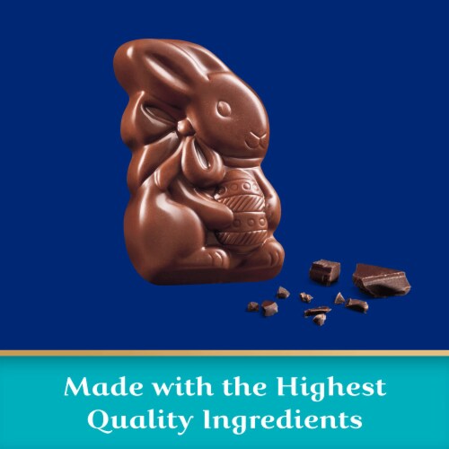 Ghirardelli® Milk Chocolate Bunnies Perspective: left