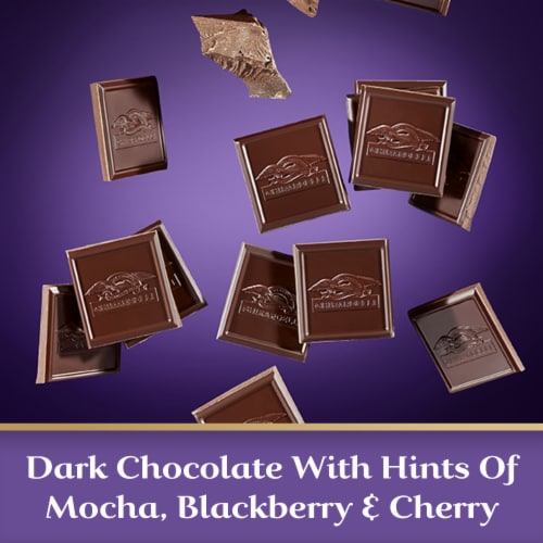 Ghirardelli® Intense Dark 72% Cacao Dark Chocolate Candy Bar Perspective: left
