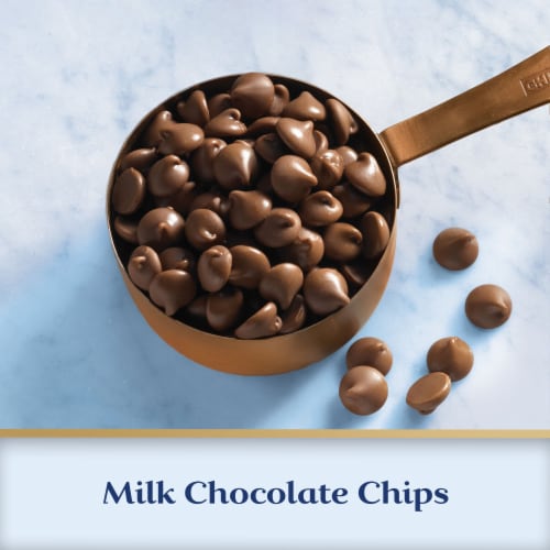 GHIRARDELLI® Premium Baking Milk Chocolate Chips Perspective: left